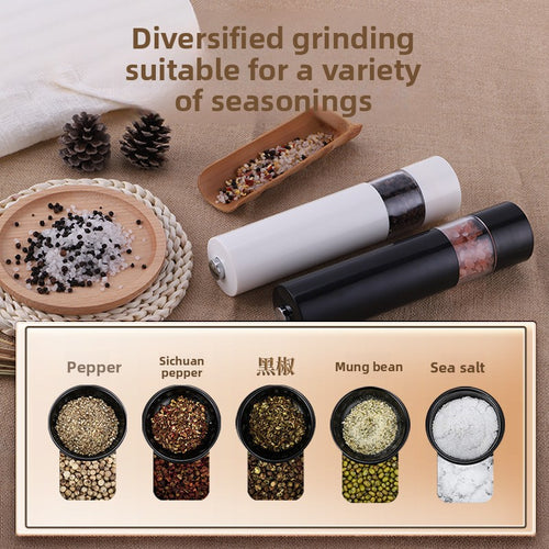 Automatic Electric Pepper and Salt Grinder