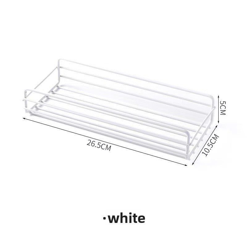 Drill Free Bathroom Wall Storage Rack