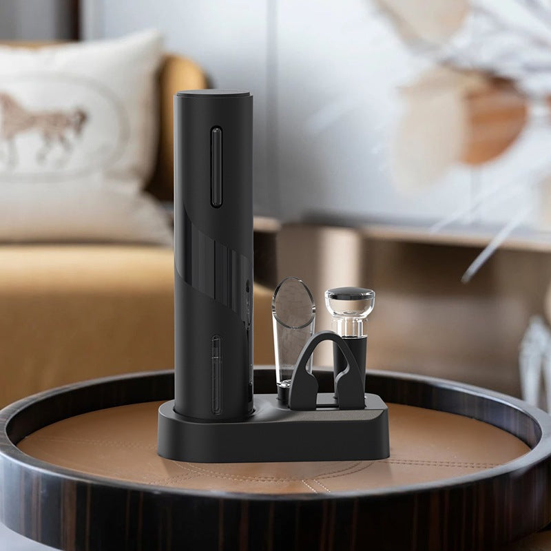 Multifunctional Electric Wine Opener Set with Accessories